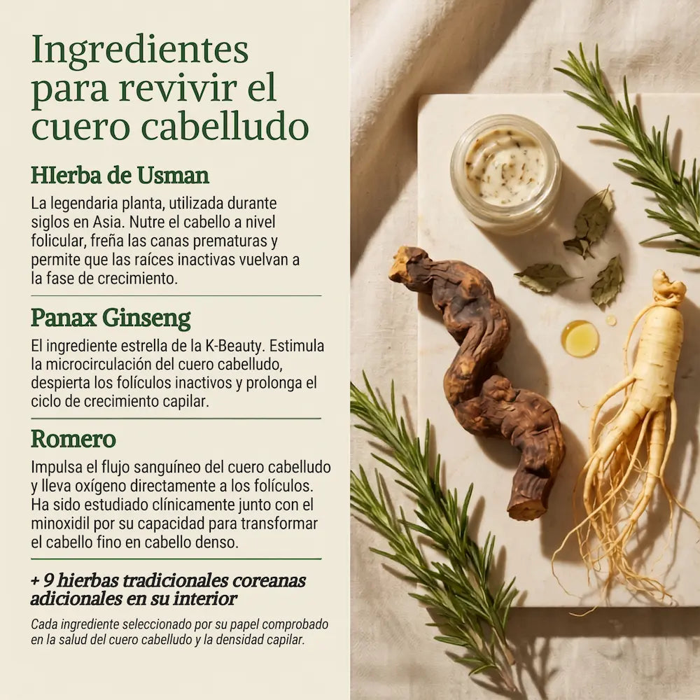 Raíz Coreana™ — Barra de Revitalización Capilar