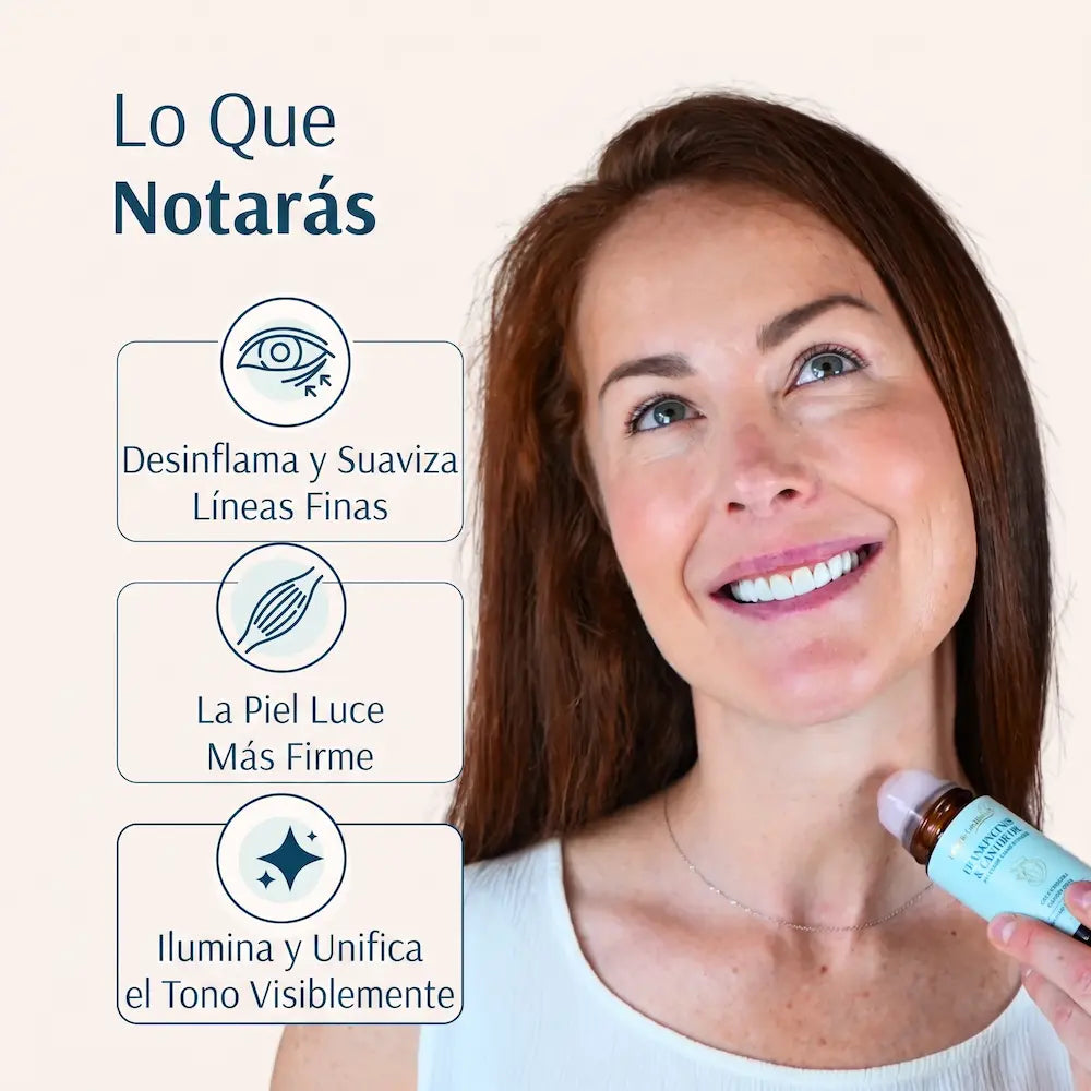 Roll-on Drenaje Facial - Ricino & Incienso
