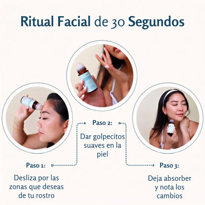 Roll-on Drenaje Facial - Ricino & Incienso